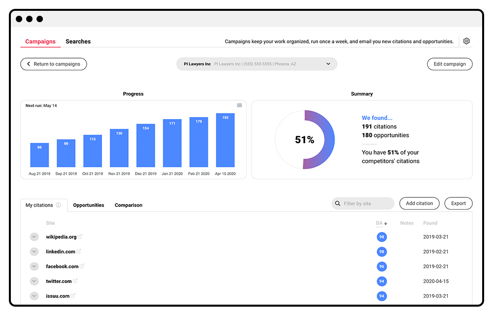 whitespark local citation finder