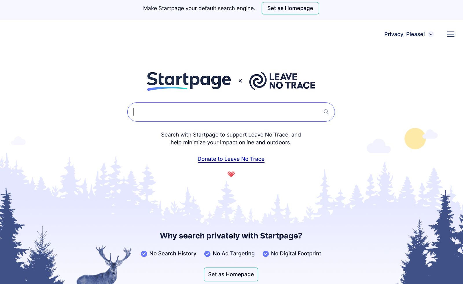 Startpage search engine