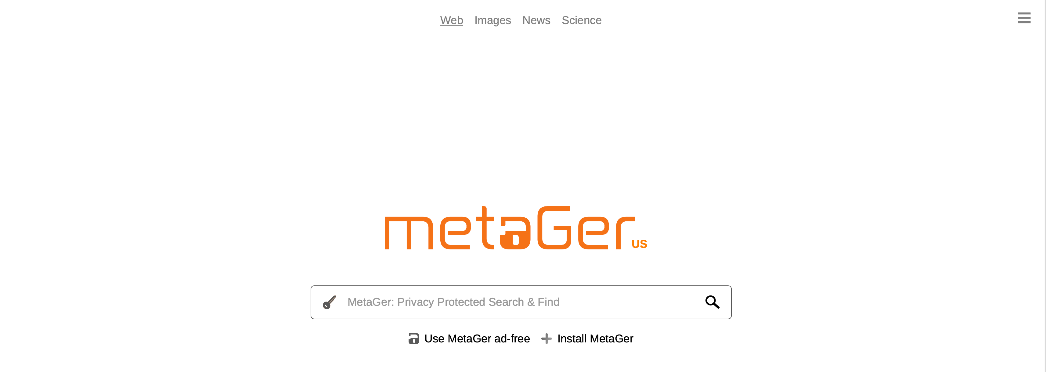 MetaGer search engine